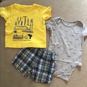 Carter’s Baby Boy 3pc Short Set